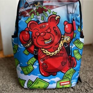 Sprayground backpack Diablo bear